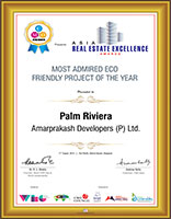 Most Admired Eco Friendly Project of the Year - Palm Riviera