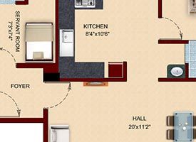 UNIT 13B - 4BHK WEST FACING